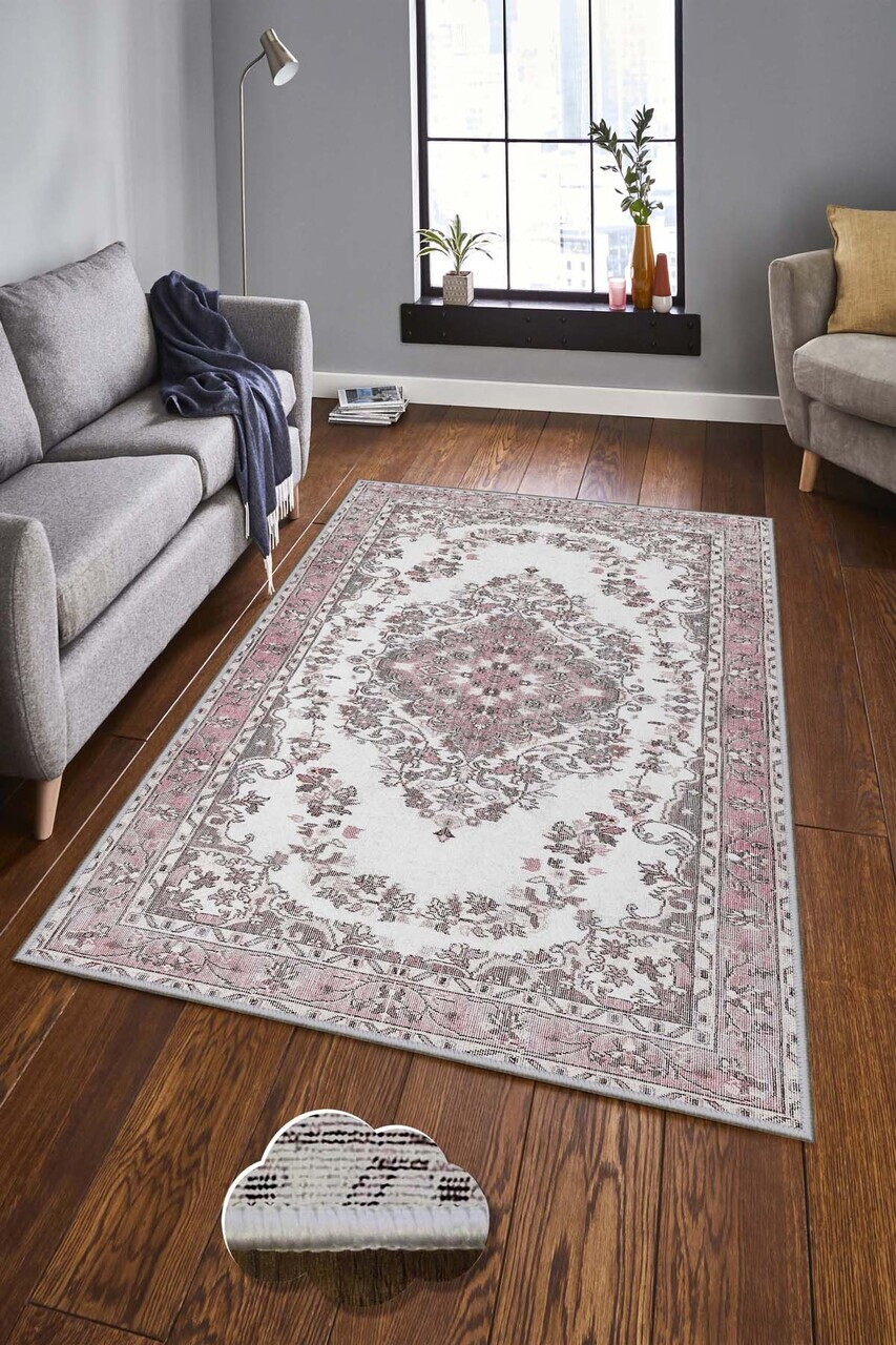 Covor Hmnt814 100x150 cm Poliester Multicolor