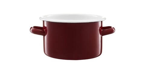 Oala emailata 16 cm, emalia olkusz, 2 l, email, visiniu