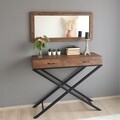 Oglinda decorativa Z11050CV, Neostill, 50 x 110 cm, walnut