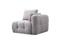 Coltar, Atelier del Sofa, 560ARE4123, Lemn de fag / PAL, Gri deschis