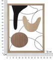 Decoratiune de perete Astroy -B, Mauro Ferretti, 60x80 cm, MDF, multicolor