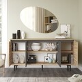Mobilier living, Locelso, AR14, pal melaminat, stejar/antracit