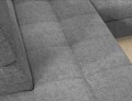 Coltar extensibil dreapta 4 locuri ELTAP, RT-03TOU, Eridano, 275x202x88 cm, lemn/poliester, gri inchis