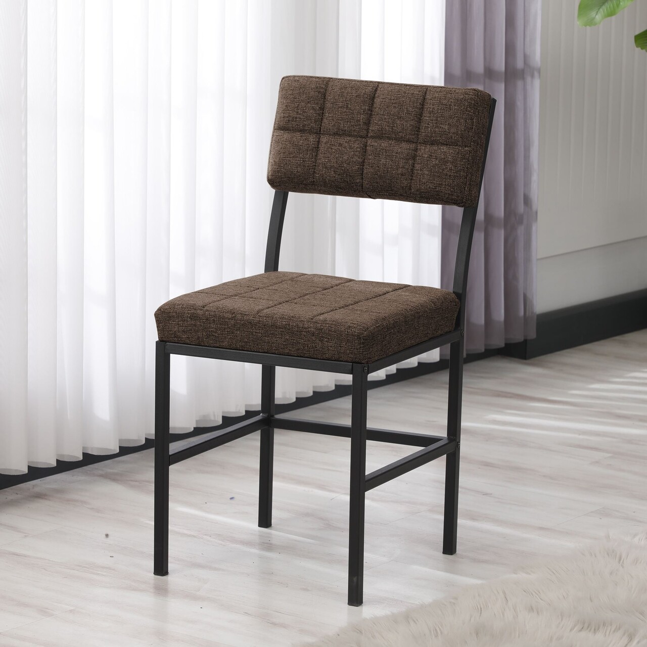 Scaun, Hanah Home, Dubai, 40x82x40 cm, Maro - view 3