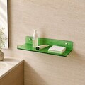 Raft de perete acrilic, Hanah Home, Vivid, 40x10x4 cm, Verde