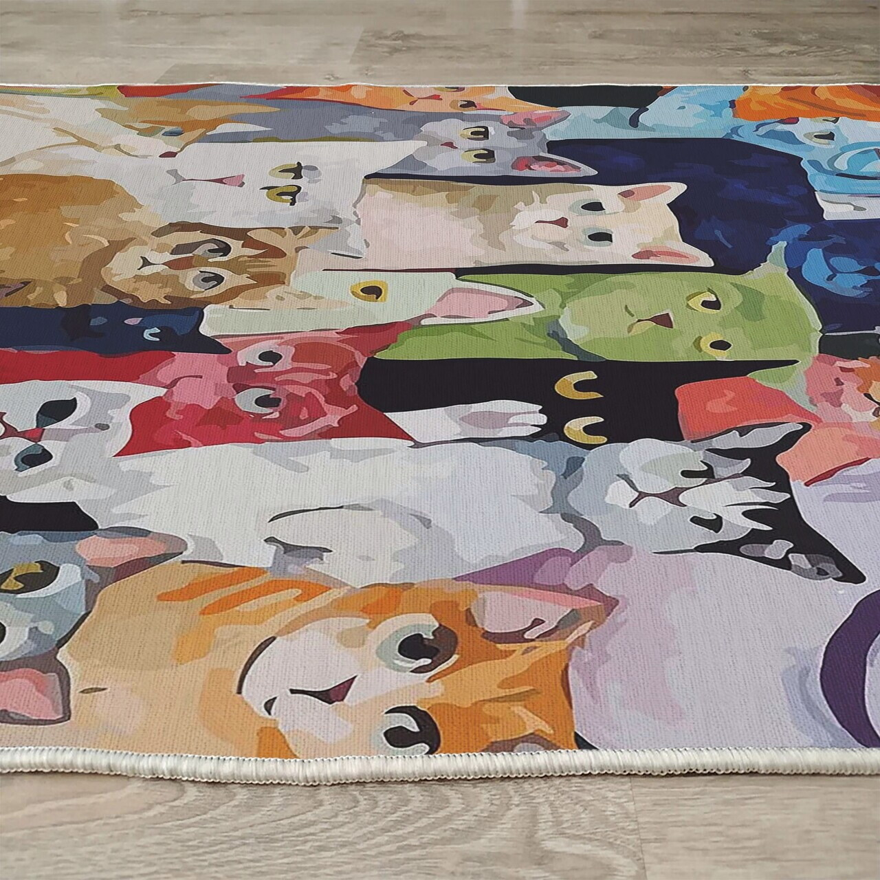 Covor, Woopamuk238, 120x180 cm, Multicolor - Imagine 5