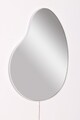 Oglinda cu Iluminare Led, Mirrorland, Glenia, Oglindă indestructibilă cu obturator, Alb