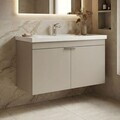 Dulap de baie cu chiuvetă, Hanah Home, Desna 90, Nisip