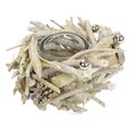 Suport pentru lumanare Star, Creaciones Meng, 16x9 cm, salcie