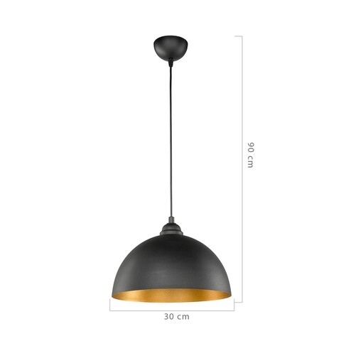 Lustra Siyah, ASZ.0947, Squid Lighting, 30x90x19,5 cm, 20W, negru