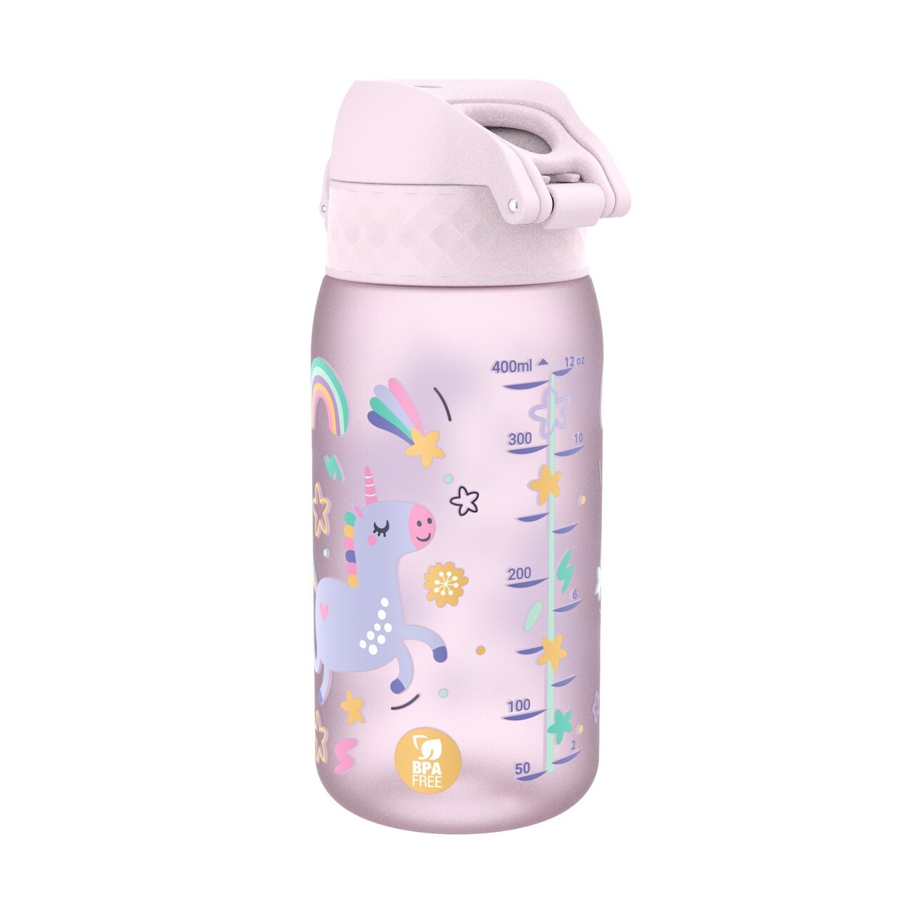 Sticla apa pentru copii, recyclon, 350ml, Unicorns - Ion8 - view 3