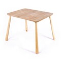 Set masa si scaun pentru copii, Rosewood, BLTYZ-AKTV059, Stejar