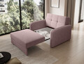 Canapea extensibila 1 loc, ELTAP, Laine, 102x109x84 cm, lemn/poliester, somon