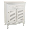 Bufet inferior Creaciones Meng, 60x30x78, lemn de pin/MDF, alb/crem