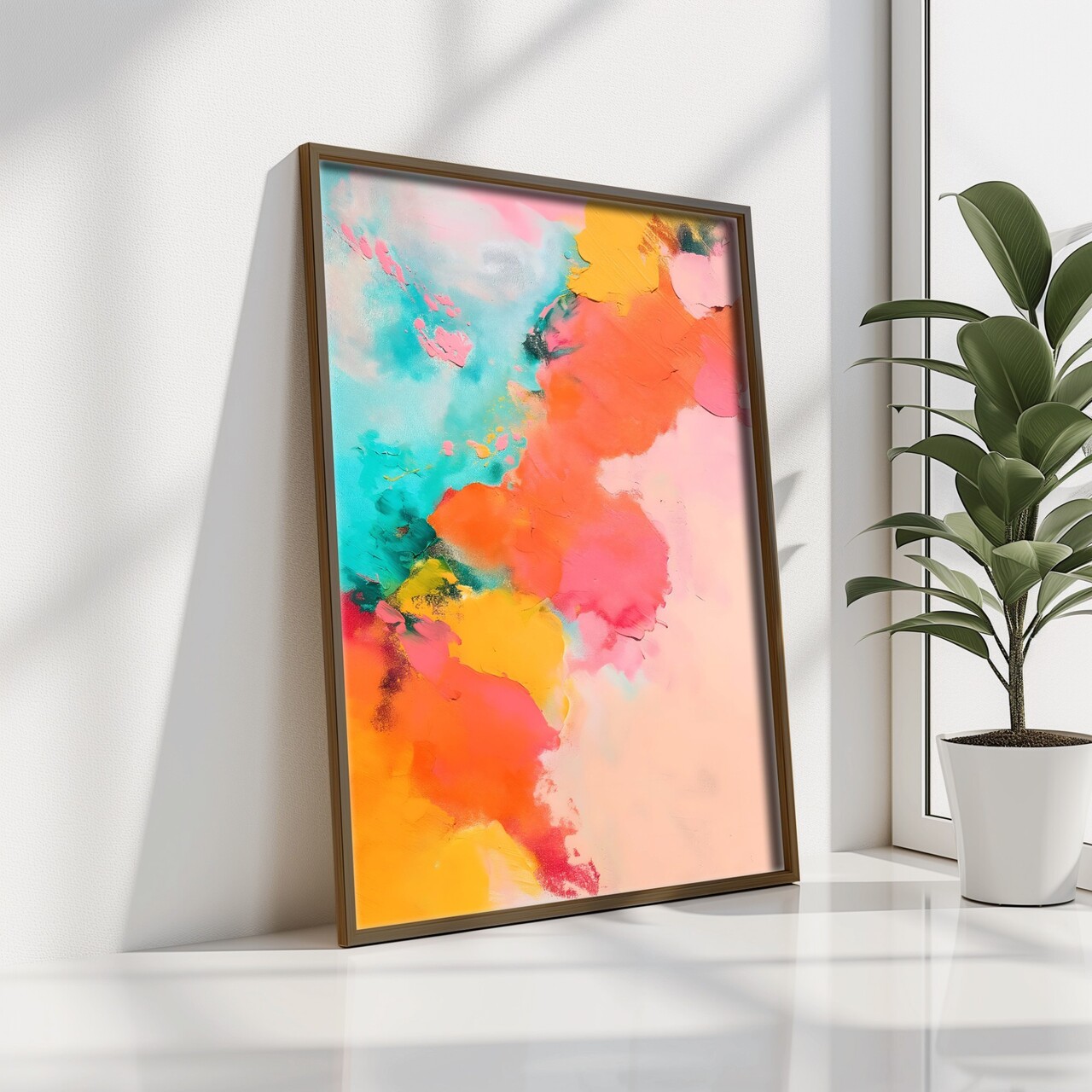 Tablou decorativ, GE173-L, Lemn, Multicolor - view 3