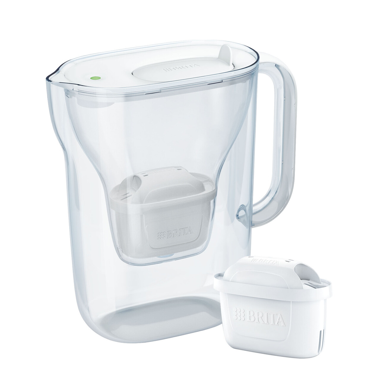 Cana filtranta BRITA Style Essential 2,4 L + 2 filtre Maxtra Pro (White) - view 2