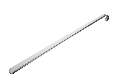 Incaltator pantofi, wenko, extra long, 58.5 x 3.8 x 4.2 cm, inox, gri