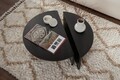 Masuta de cafea, Nordure, Orion, Negru din lemn
