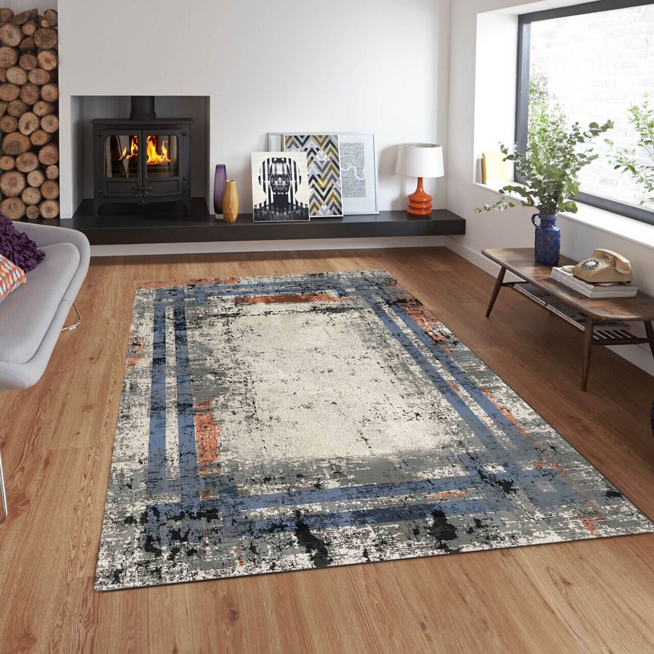 Covor, CG_67, 80x140 cm, Poliester, Multicolor — imaginea 2