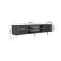 Comoda TV, Inarch, Snow, Antracit