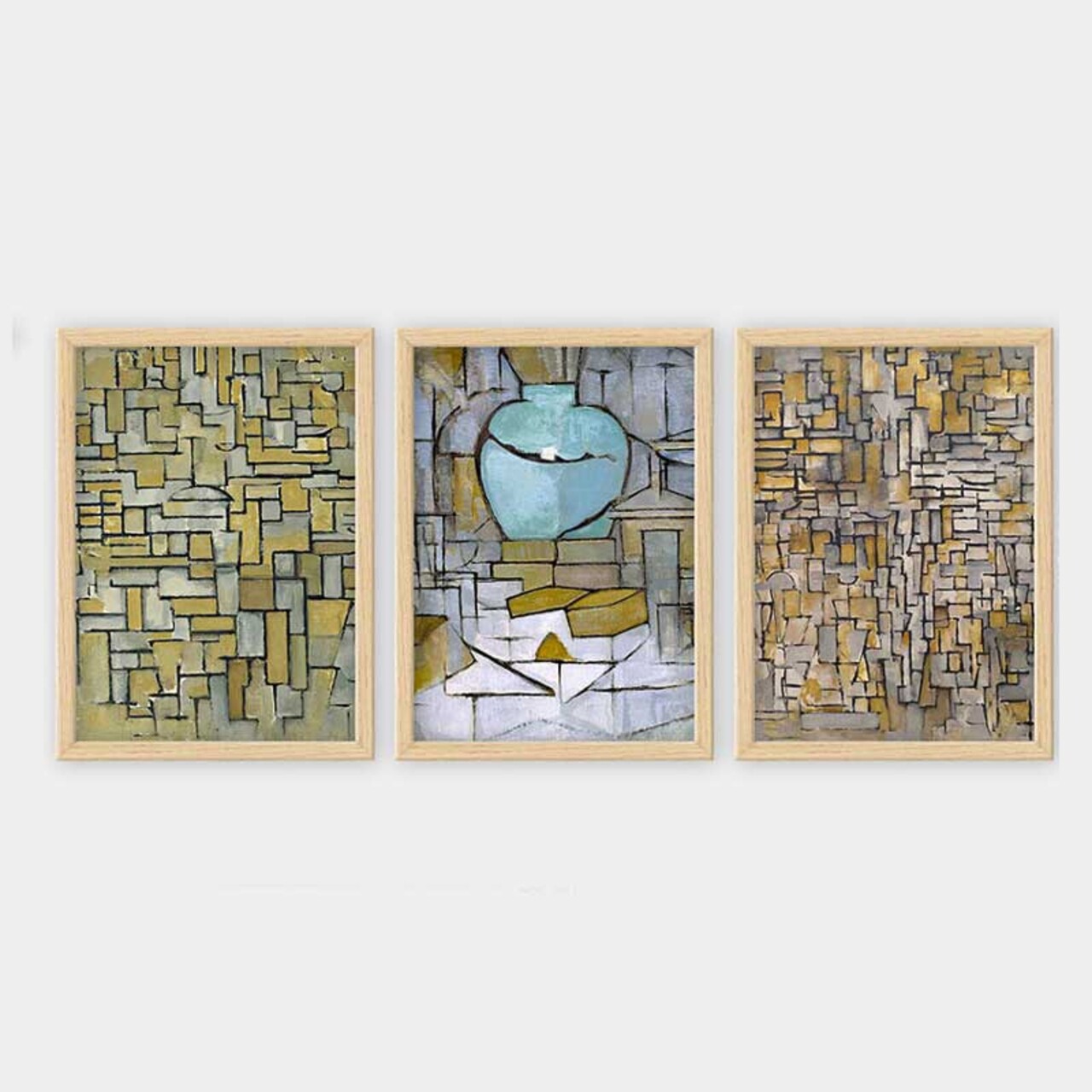 Set 3 tablouri decorative, 3NTC_UN3894486_3545, Polistiren, Multicolor - view 2