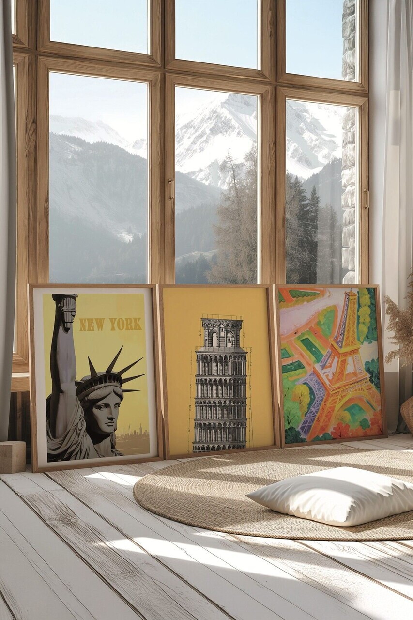 Set de pictură decorativă, Ç-300816, Sticla PVC, Multicolor — imaginea 2