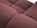 Coltar modular stanga 3 locuri, Bellis-51, Micadoni Home, 188x155x70 cm, catifea, roz