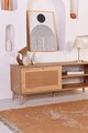 Comoda TV, Wolina, Jüt 140, 138x55x41 cm, PAL, Stejar