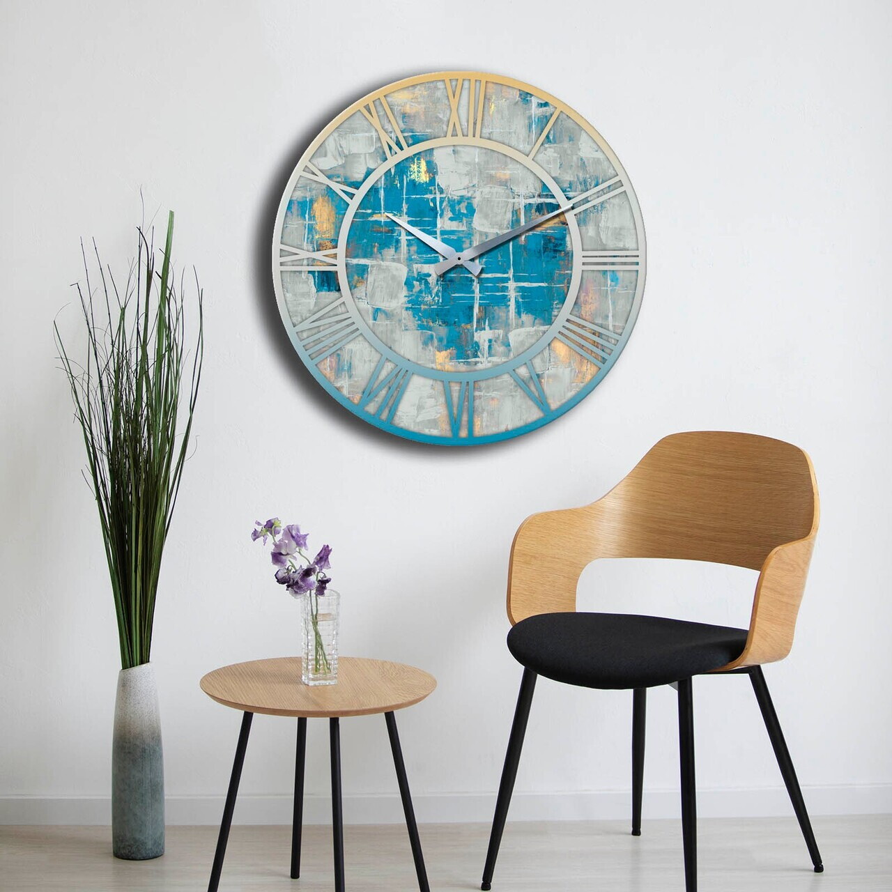 Ceas de perete, 5050softms010, ø50 cm, Multicolor — imaginea 3