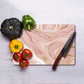 Tocător de sticlă, Hermia, 400FLR1105, Curățare ușoară, Multicolor