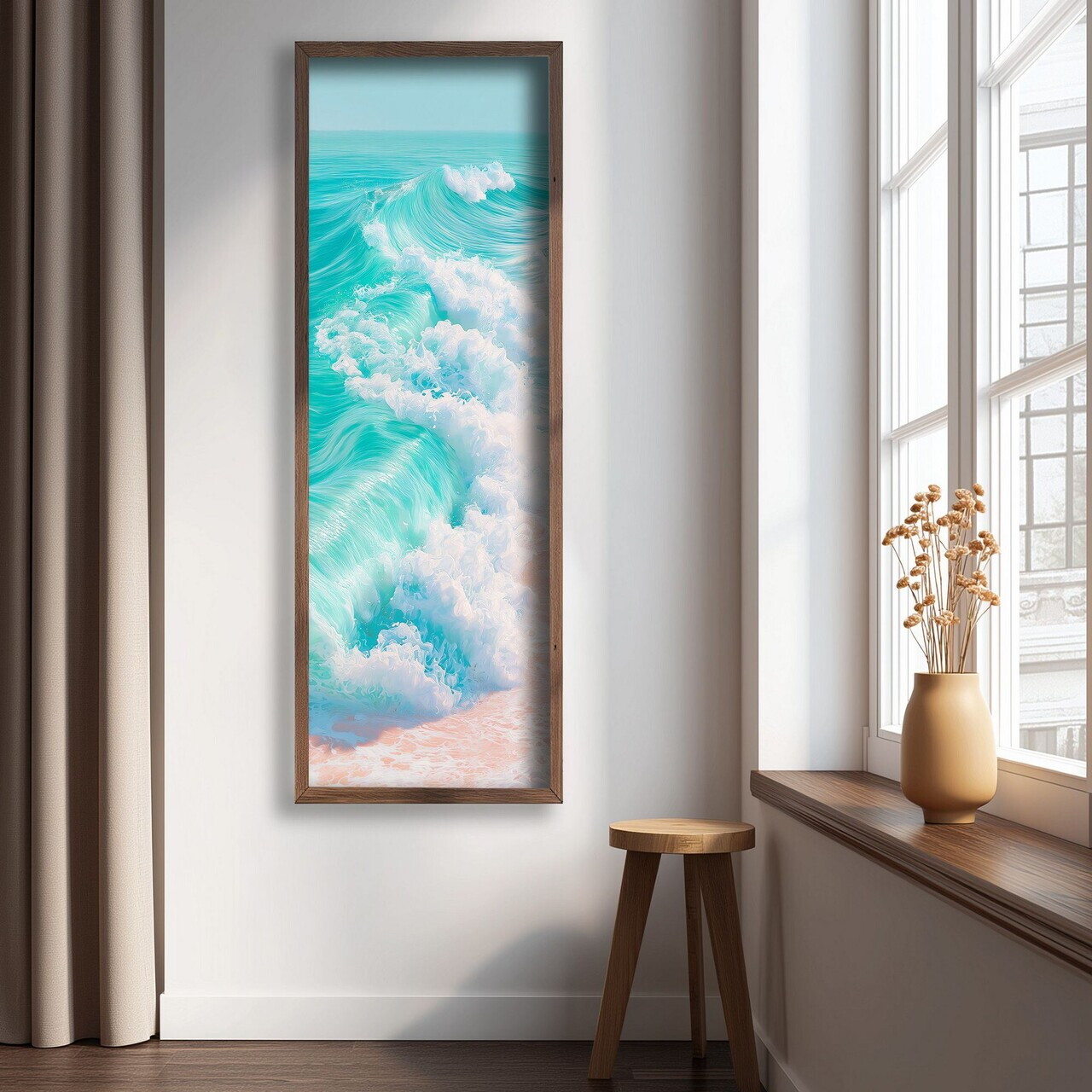 Tablou decorativ LAC179-120 MDF Lemn masiv Multicolor