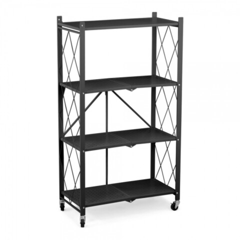 Organizator incaltaminte pliabil Confortime, 70x34x127 cm, metal, negru Accesorii curatenie & organizare