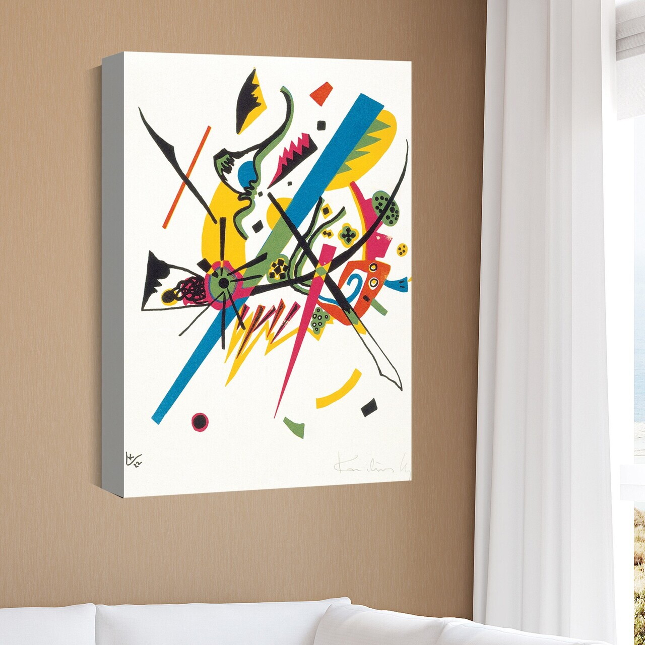 Tablou decorativ, A69CVS-106, Dimensiune: 60 x 90 cm, Multicolor — imaginea 3
