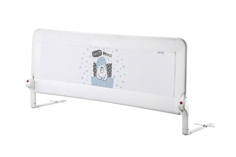 Margine de siguranta pentru pat, Köpekcik, 150x65x2 cm, Plastic, Alb mezoni.ro