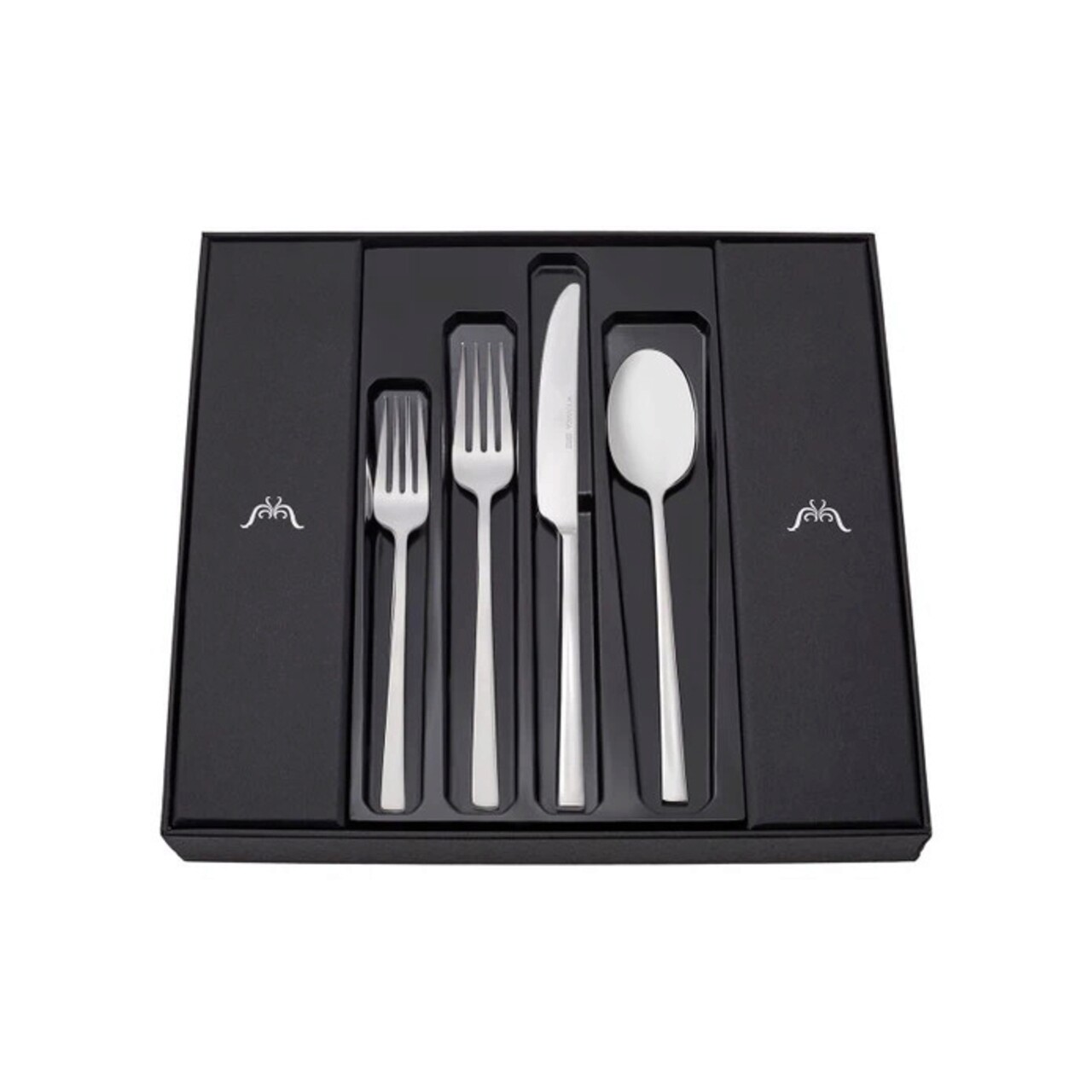 Set tacamuri, Karaca, 216KRC1271, Inox , Lingura 20x4.5 cm, Argintiu