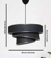 Lustra, FullHouse, 390FLH1690, Metal, Negru/Argintiu