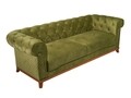 Canapea fixa Lima Spring, Heinner, 3 locuri, 232x92x72 cm, stofa