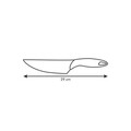 Cutitul bucatarului Presto, Tescoma, 17 cm, inox/plastic, bleumarin