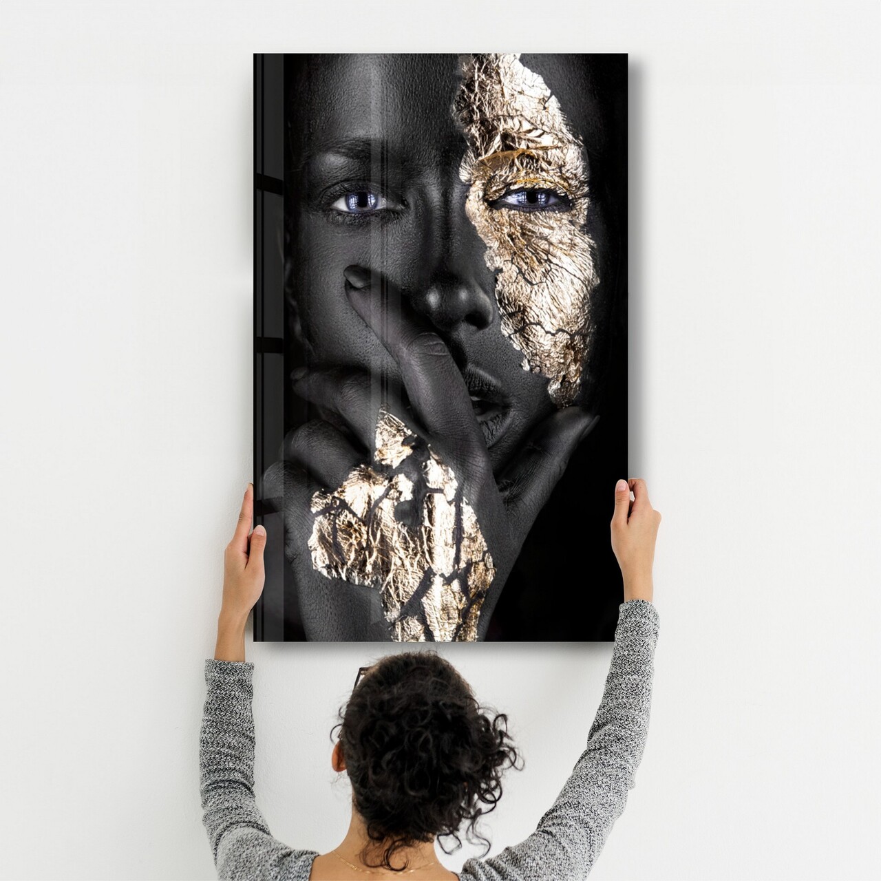 Tablou decorativ, OGLS-8058, Dimensiuni: 46 x 72 cm, Multicolor - view 3
