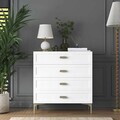 Dulap, Hanah Home, BE121, 85.6x90.7x45 cm, Alb
