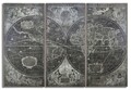 Set 3 decoratiuni de perete World, Mauro Ferretti, 240x170 cm, MDF, multicolor