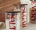 Recipient cu capac pentru zahar, Sugar Jar, Brandani, Ø10x17 cm, sticla