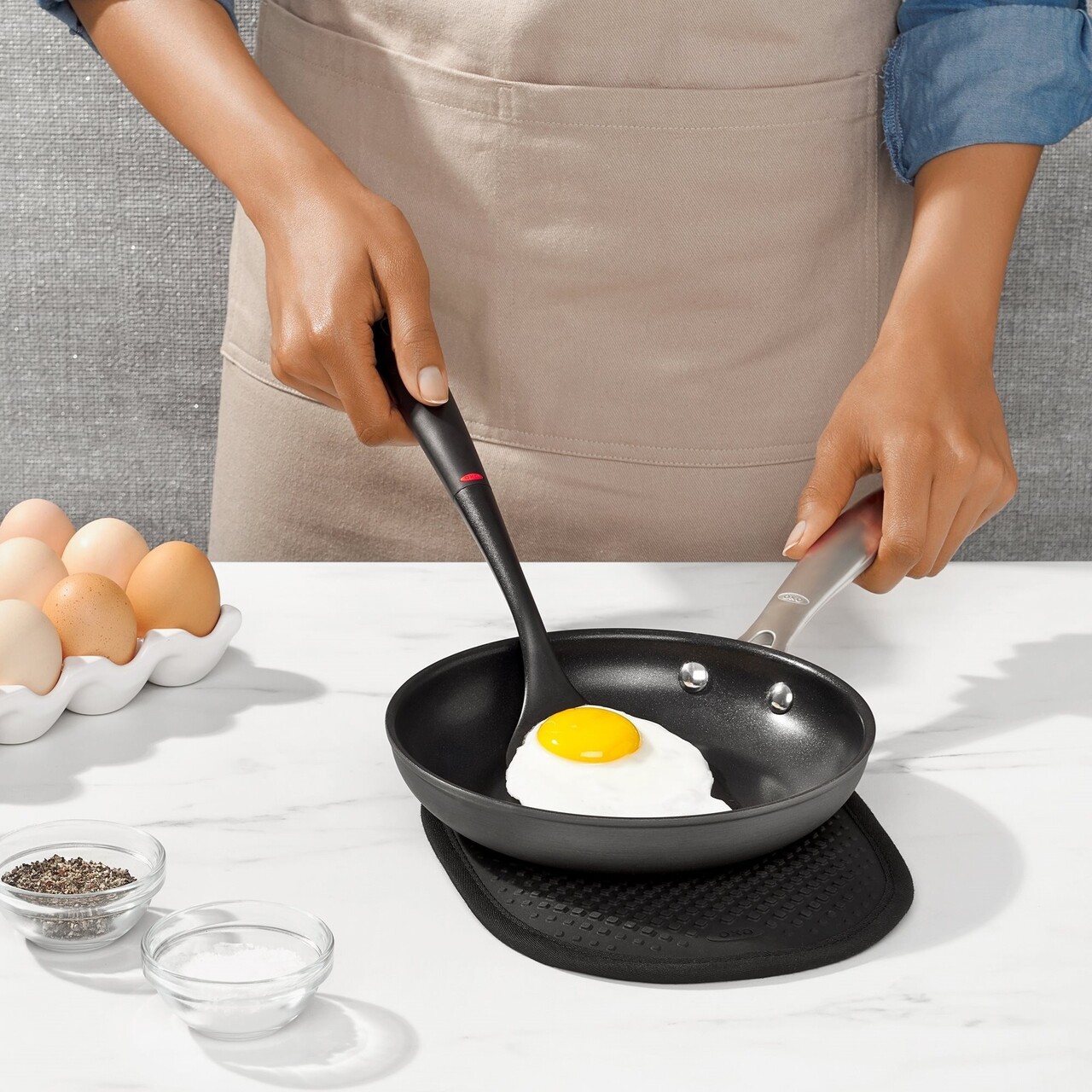 Paleta plastic, 34 cm, "SoftWorks" - OXO - imagine 5