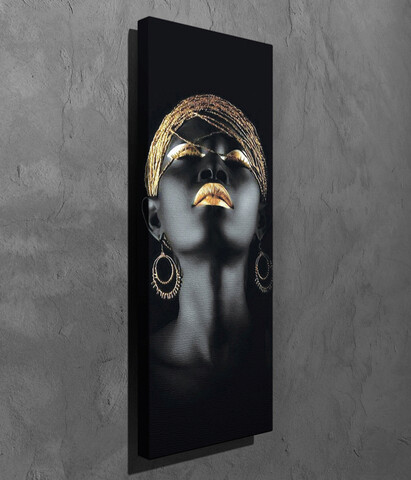 Tablou decorativ, pc265, canvas, lemn, multicolor