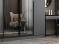 Dulap pentru haine, Hanah Home, Nisa, 270x210x52 cm, Antracit