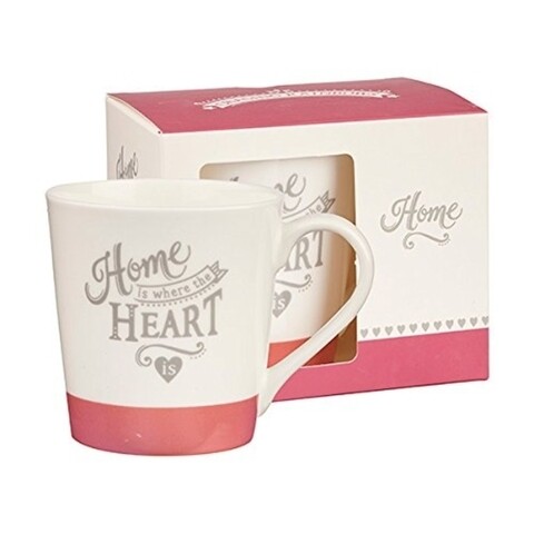 Cana in cutie cadou, Home, Churchill, portelan Fine Bone China, 300 ml