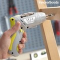 Surubelnita electrica fara fir, multipozitie cu accesorii Drivelite InnovaGoods, USB, 33 piese