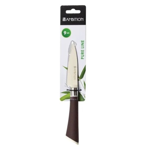 Cutit pentru decojit pure line, ambition, 9 cm, inox