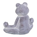Decoratiune, Frog, Creaciones Meng, 7.8x10.8 cm, magneziu, gri