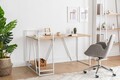 Birou, Arnetti, Lissa Kose, 140x90x85 cm, PAL, Safir / Alb